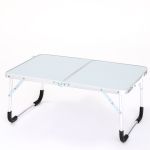 Τραπέζι Σπαστό ArteLibre ELYSIUM Γκρι Αλουμίνιο 56.5x53.5x36cm