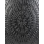 Βάζο ArteLibre Μαύρο Μέταλλο 39x14x47cm