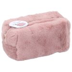 Νεσεσέρ Καλλυντικών Ροζ Γούνα 17.5x10x10cm