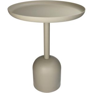 Τραπεζάκι ArteLibre Ιβουάρ Μέταλλο 37x37x46.5cm