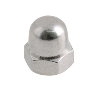 Περικόχλιο Τυφλό M8 INOX A2 DIN1587 Χύμα 4Τμχ