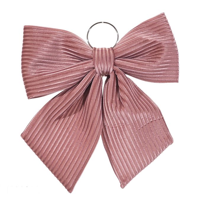 Χριστουγεννιάτικη Κορδέλα Ροζ 34x44cm