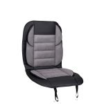 Μαξιλάρι Καθίσματος Αυτοκινήτου PVC/Σουέτ Γκρι 118x54.5cm