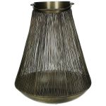 Φανάρι ArteLibre Χρυσό Μέταλλο 33x33x39cm