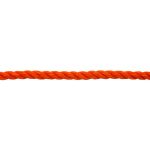 PP Σχοινί Στριφτό Πορτοκαλί 12mm 10m