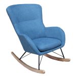 Πολυθρόνα ArteLibre Melvin Μπλε 77x106x95cm