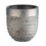 Φωτιστικό 'Champs' Γυαλί Γκρι 8x8cm