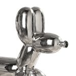 Φιγούρα Σκύλος Κεραμικό Ασημί χρώμα 20X8X17Cm 20X8X17Cm