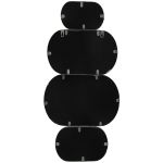 Καθρέπτης ArteLibre Καφέ Μέταλλο 37.5x3x58.5cm