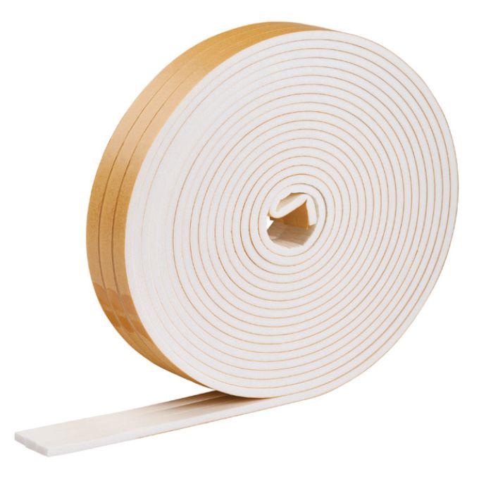 Μονωτικό Αυτοκόλλητο Λευκό 18m 9x4mm
