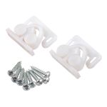 Κούμπωμα Λευκό Πλαστικό 32x14x24mm