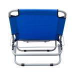 Ξαπλώστρα Παραλίας ArteLibre Μπλε Μέταλλο/Ύφασμα 188x57x25cm