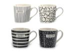 Κούπα 40cl Κεραμικό Σε 4 Σχέδια
