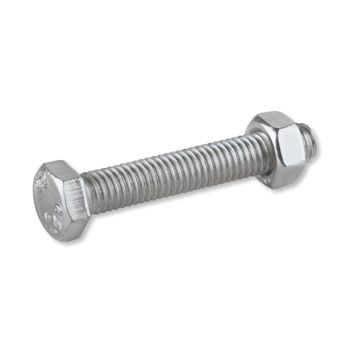 Εξάγωνη Βίδα Ολόπαση M 6x30 Γαλβανιζέ 8.8 DIN933 Χύμα 1kg