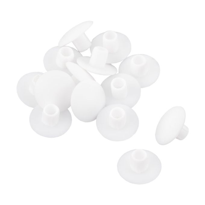 Καπάκι Λευκό Πλαστικό Φ5mm