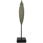 Διακοσμητικό ArteLibre Tribal Μαύρο Polyresin 10x10x45cm