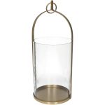 Φανάρι ArteLibre Χρυσό Μέταλλο 21x20x49cm