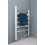 Ηλεκτρική Κρεμάστρα Πετσετών 2-Σε-1 6 Θέσεων Με Τηλεχειριστήριο Λευκό 100W DIRT DEVIL