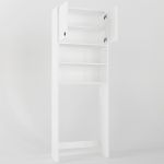 Έπιπλο Πλυντηρίου ArteLibre ABETTI Λευκό Μοριοσανίδα/Μελαμίνη 65x25x180cm