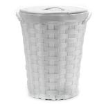 Καλάθι Απλύτων Λευκό Φ43cm