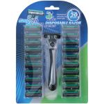 Ανδρική Ξυριστική Μηχανή 3 Λεπίδες 21Τμχ