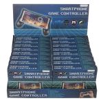 Βάση Κινητού Σε Χειριστήριο Για Παιχνίδια Πτυσσόμενο Μαύρο Πλαστικό 16x12cm