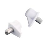 Στήριγμα Ραφιού Φ5mm Λευκό Πλαστικό 6281325