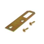 Στήριγμα Καθρέπτη Και Βίδες 24x36 Κίτρινο Γαλβανιζέ 6Τμχ