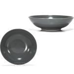 Πιάτο Βαθύ Γκρι Πολυεστερικό 20CM