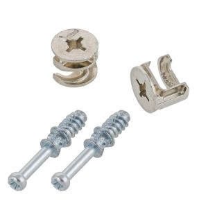 Βίδα Σύνδεσης Φ15x13mm Νίκελ