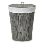 Καλάθι Απλύτων Γκρι Φ37cm