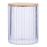 Οργανωτής Καλλυντικών με Καπάκι Μπαμπού 9.5x13.5cm