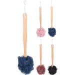 Σφουγγάρι Μπάνιου Με Ξύλινη Λαβή 39cm Σε 4 Χρώματα