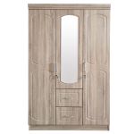 Ντουλάπα ArteLibre PROTEA Φυσικό Μοριοσανίδα 120x50x195cm