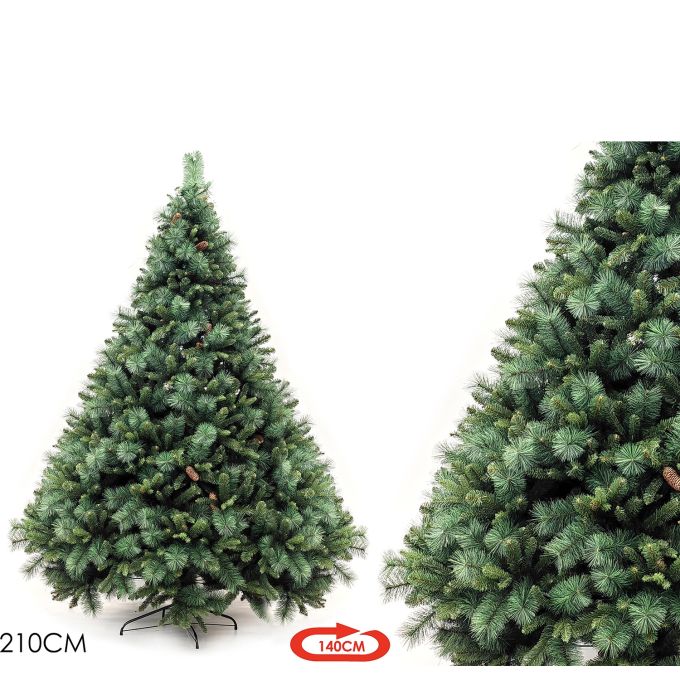 Χριστουγεννιάτικο Δέντρο Broad Peak PVC/PP/PE 210cm