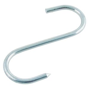 Γάντζος Σχήματος S Επιψευδαργυρωμένο 40x80mm