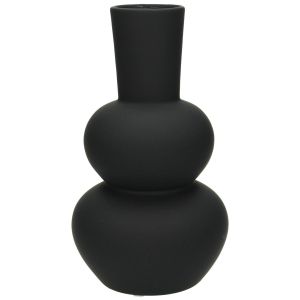 Βάζο ArteLibre Μαύρο Δολομίτης 10.7x10.7x19.7cm