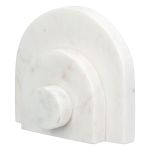 Βιβλιοθήκες Μάρμαρο Μπεζ Λευκό 12X5X11Cm 12X5X11Cm