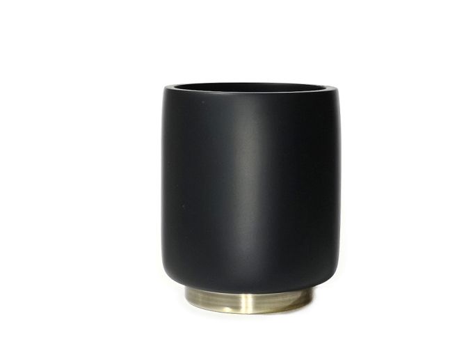 Ποτηροθήκη Μαύρο Polyresin