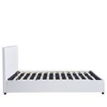 Κρεβάτι ArteLibre ABELIA Λευκό PU 214.5x170x100cm (Στρώμα 160x200cm)