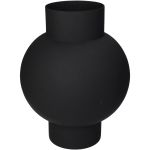 Βάζο ArteLibre Μαύρο Μέταλλο 20x20x27cm