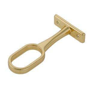 Μεσαία Στήριξη OVAL Μπρούτζινο 30x15mm