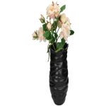 Βάζο ArteLibre Μαύρο Κεραμικό 12.4x12.4x30cm