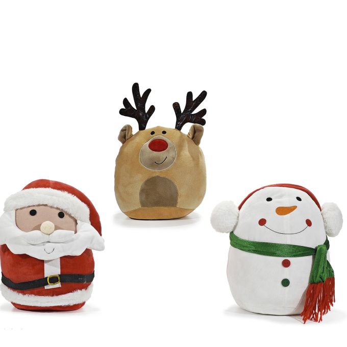 Χριστουγεννιάτικη Πόρτα Στοπ Με Χαρακτήρες 30cm Σε 3 Σχέδια