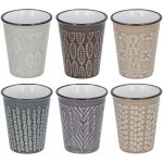 Φλιτζάνια Espresso 6Τμχ Reactive Glaze