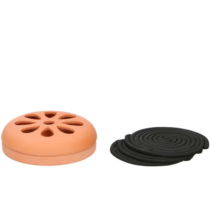 Σετ Σπείρες Citronella Σε Δοχείο Τερακότα 7Τμχ ARTI CASA