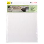 Τσοχάκια Συνθετικά Αυτoκόλλητα Λεία Δάπεδα 200x200mm Λευκό