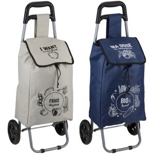 Καρότσι Αγορών Σε 2 Σχέδια