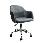 Πολυθρόνα Γραφείου ArteLibre COLONEL Γκρι Βελούδο 56x57x75-85cm