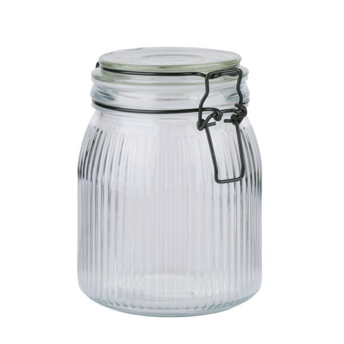 Βάζο Αποθήκευσης 1000ml Γυάλινο